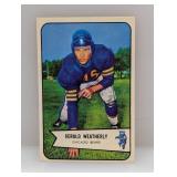 1954 Bowman #47 Gerald Weatherly Crease/Edge