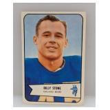 1954 Bowman #106 Billy Stone Corners