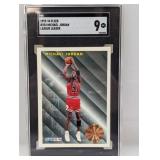 1993-94 Michael Jordan Fleer League Leader SGC 9