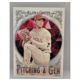 2022 Allen & Ginter Pitching A Gem Shohei Ohtani