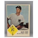 1963 Fleer #26 Ralph Terry Yankees