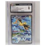 2023 Pokemon Scarlet Violet 151 Zapdos ex CGC 9