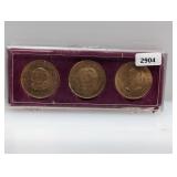 Commemorative Medallion Set