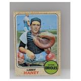 1968 Topps Larry Haney #42 Edge