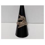 .925 Sterl Unicorn Ring Sz 9