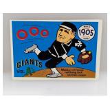 1970 Fleer WS #2 1905 Mathewson Laughlin Corners