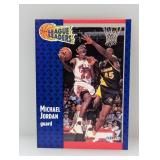 1991-92 Fleer League Leaders #220 Michael Jordan