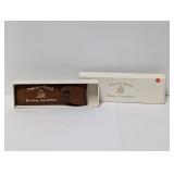 Anheuser Busch Pocketknife w/Leather Pouch