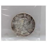 1987 1oz .999 Silv Eagle $1 Dollar