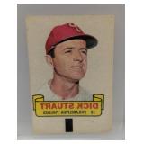 1966 Topps Rub-Offs Baseball Dick Stuart