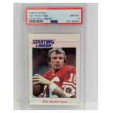 1988 Kenner Joe Montana Starting Lineup RC, PSA 8