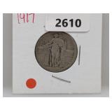 1917 Silv Standing Liberty Quarter