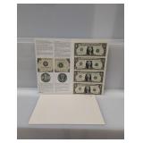 Bureau of Engraving & Printing Uncut $1 Sheet