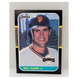 1987 Donruss Will Clark RC #66 Edges