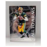 2020 Panini Playoff Call to Arms Aaron Rodgers