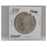 1898 90% Silv Morgan $1 Dollar