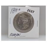 1891-S 90% Silv Morgan $1 Dollar
