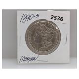 1890-S 90% Silv Morgan $1 Dollar
