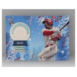 2023 Topps Holiday Jordan Walker RC Relic Crease