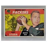 1968 Topps Bart Starr Edges/Corners/Surface/Stains