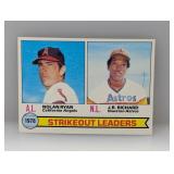 1978 Topps SO Leaders Nolan Ryan and JR Richard #6