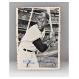 1969 Topps Deckle Edge Willie McCovey HOF Damage