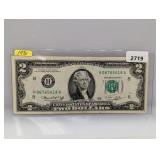 1976 $2 Fed Reserve Note