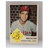 1963 Fleer #51 Johnny Callison Phillies Corners