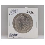1890 90% Silv Morgan $1 Dollar