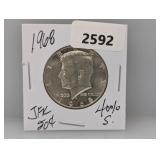 1968 40% Silv JFK Half $1 Dollar