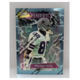 1995 Topps Finest w/coating #272 Michael Irvin