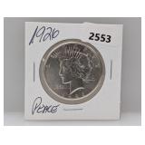 1926 90% Silv Peace $1 Dollar
