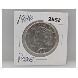 1926 90% Silv Peace $1 Dollar