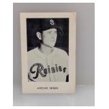 1963 Seattle Rainiers Popcorn Stan Johnson Damage