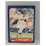 1986 Fleer Update Will Clark RC U-25 Edges/Corners