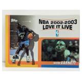 2003 Topps Love it Live Kevin Garnett #LL-KG