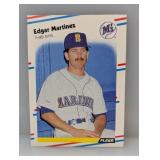 1988 Fleer Rookie #378 Edgar Martinez Edges