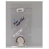 Silver Layered Clad Buffalo Medallion