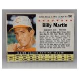 1961 Post Cereal #190 Billy Martin HOF Damage