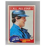 1981 Topps #480 Carlton Fisk HOF