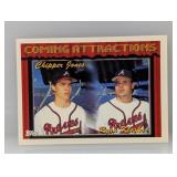 1994 Topps Coming Attractions Jones Klesko RC #777