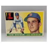 1955 Topps Tom Brewer #83 Edges/Corners/Surface