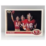 1991 Upper Deck #54 Joe Montana Edges