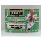 Johnny Manziel Leaf Metal Green 1/1 Pre-Prod