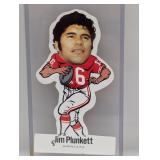 1972 NFLPA VINYL STKRS Jim Plunkett 2 World Champ