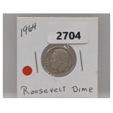 1964-D 90% Silv Roos Dime