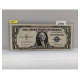 1935-F $1 Silver Certificate