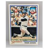 1978 Topps Reggie Jackson #200 Edges