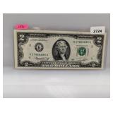1976 $2 Fed Reserve Note