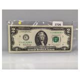 2017-A $2 Fed Reserve Note